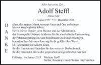 eine Anzeige