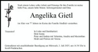 eine Anzeige
