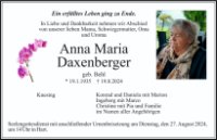 eine Anzeige