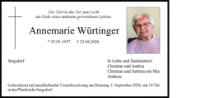 eine Anzeige