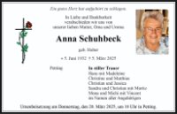 eine Anzeige