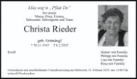 eine Anzeige
