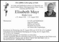 eine Anzeige