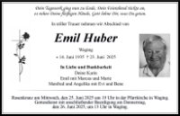 eine Anzeige