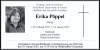 eine Anzeige