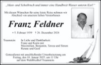 eine Anzeige