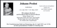 eine Anzeige