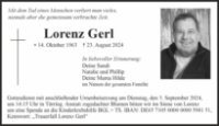 eine Anzeige