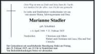 eine Anzeige