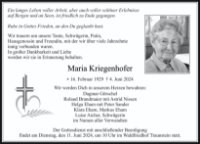 eine Anzeige