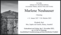 eine Anzeige