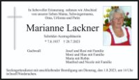 eine Anzeige