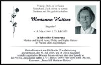 eine Anzeige
