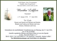 eine Anzeige
