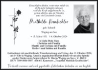 eine Anzeige