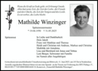 eine Anzeige