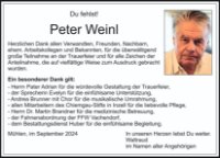 eine Anzeige