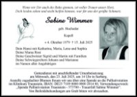 eine Anzeige