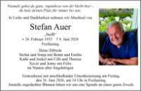 eine Anzeige